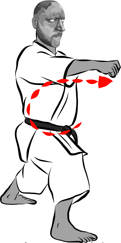 Maeken tsuki (Front Punch)